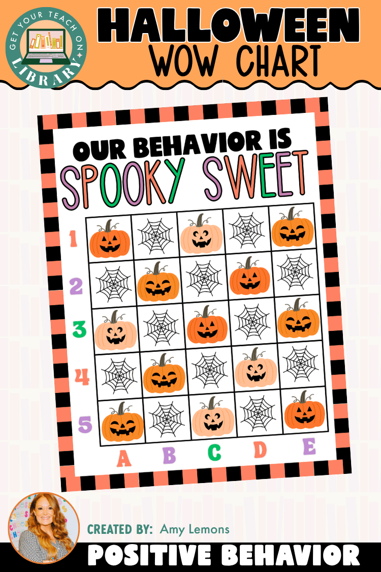 Halloween Classroom Behavior Chart | Spooky Sweet WOW Chart - Shop GYTO - Get Your Teach On