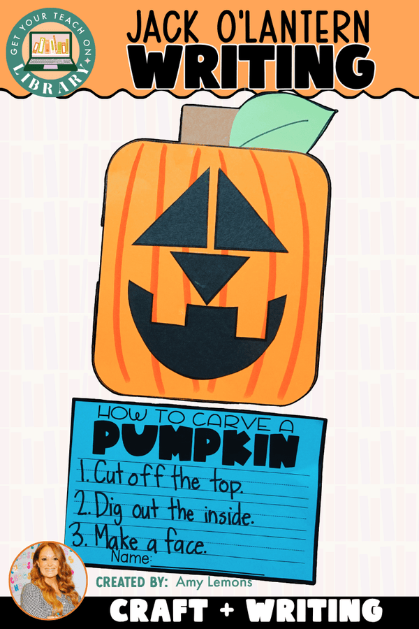 Halloween Pumpkin Writing Craft | How to Carve a Pumpkin Activity - Shop GYTO - Get Your Teach On