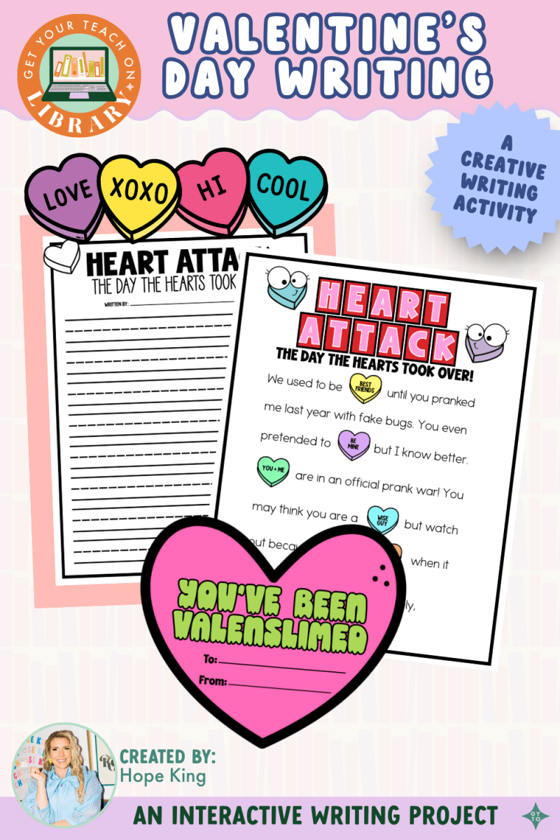 Heart Attack | Creative Writing Activity | Grades 2–4 - Shop GYTO - Get Your Teach On