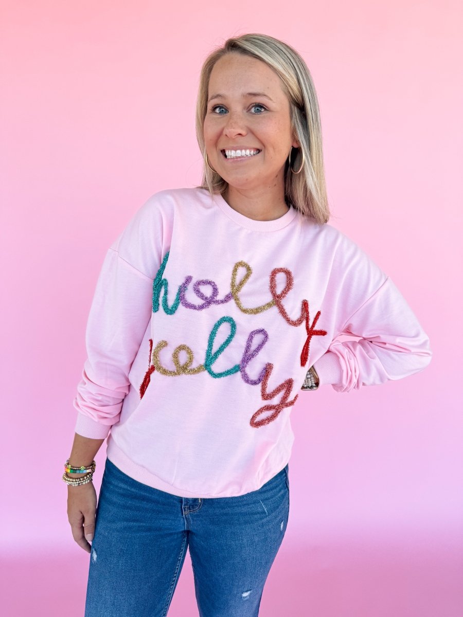 Holly Jolly Tinsel Pullover - GYTO Collective - Get Your Teach On