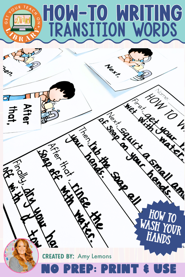 How to Wash Hands | How-To Writing and Sequencing Activity - Shop GYTO - Get Your Teach On