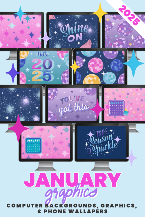 January Classroom Graphics Collection (2025) - GYTO Collective - Get Your Teach On