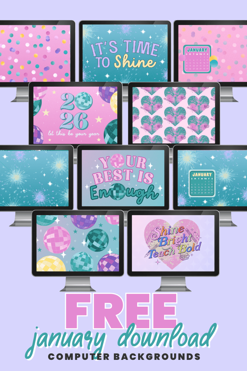 January Classroom Graphics Collection (2026) - Shop GYTO - Get Your Teach On