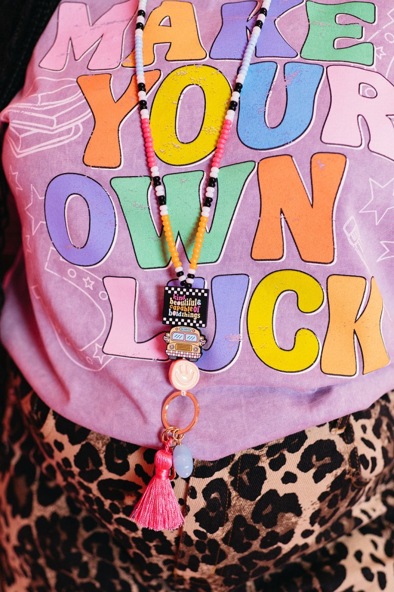 Kind Beautiful, Bold Lanyard - Shop GYTO - Get Your Teach On