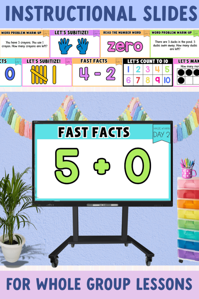 Kindergarten Magic of Math: Addition and Subtraction Fact Fluency within 5 - Shop GYTO - Get Your Teach On