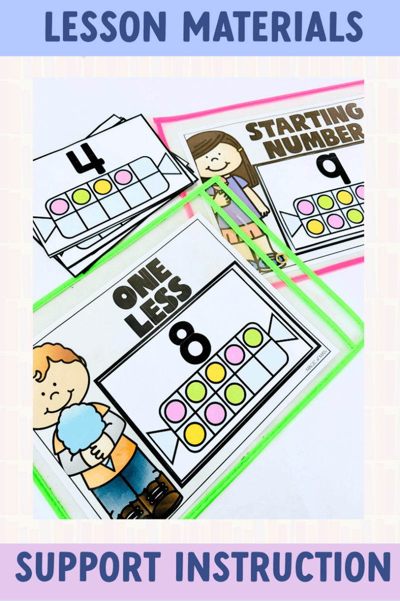Kindergarten Magic of Math: Comparing Numbers to 10, One More and One Less - Shop GYTO - Get Your Teach On
