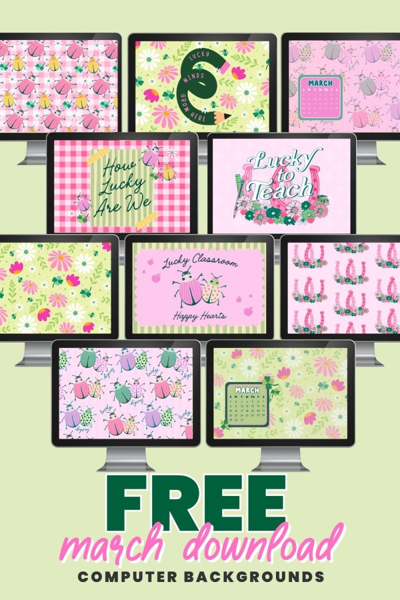 March Classroom Graphics Collection (2026) - Shop GYTO - Get Your Teach On