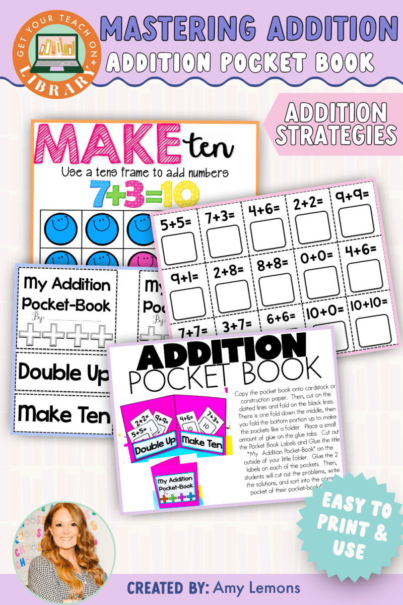 Mastering Addition: Addition Strategy Activities for Make Ten and Adding Doubles - Shop GYTO - Get Your Teach On