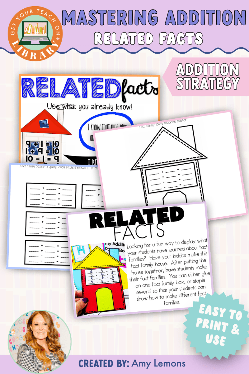 Mastering Addition: Related Facts Addition Strategy for Fact Families - Shop GYTO - Get Your Teach On