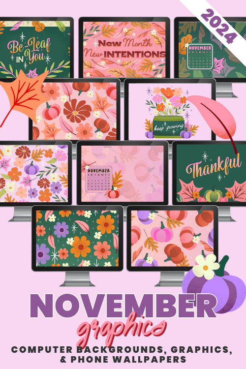 November Classroom Graphics Collection (2024) - Shop GYTO - Get Your Teach On