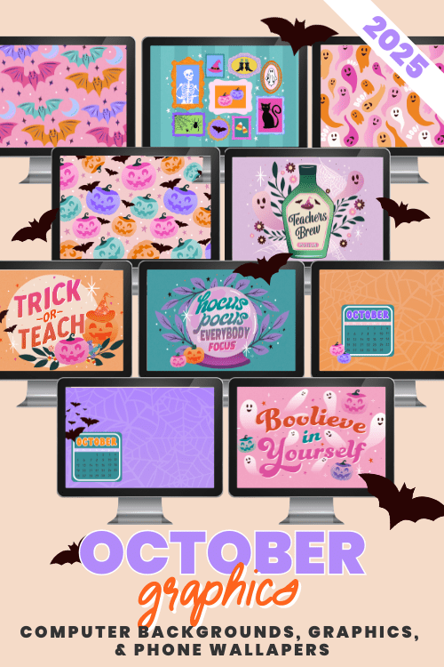 October Classroom Graphics Collection (2025) - GYTO Collective - Get Your Teach On