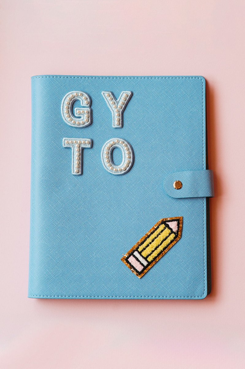 Patched Notebook - Blue GYTO - GYTO Collective - Get Your Teach On