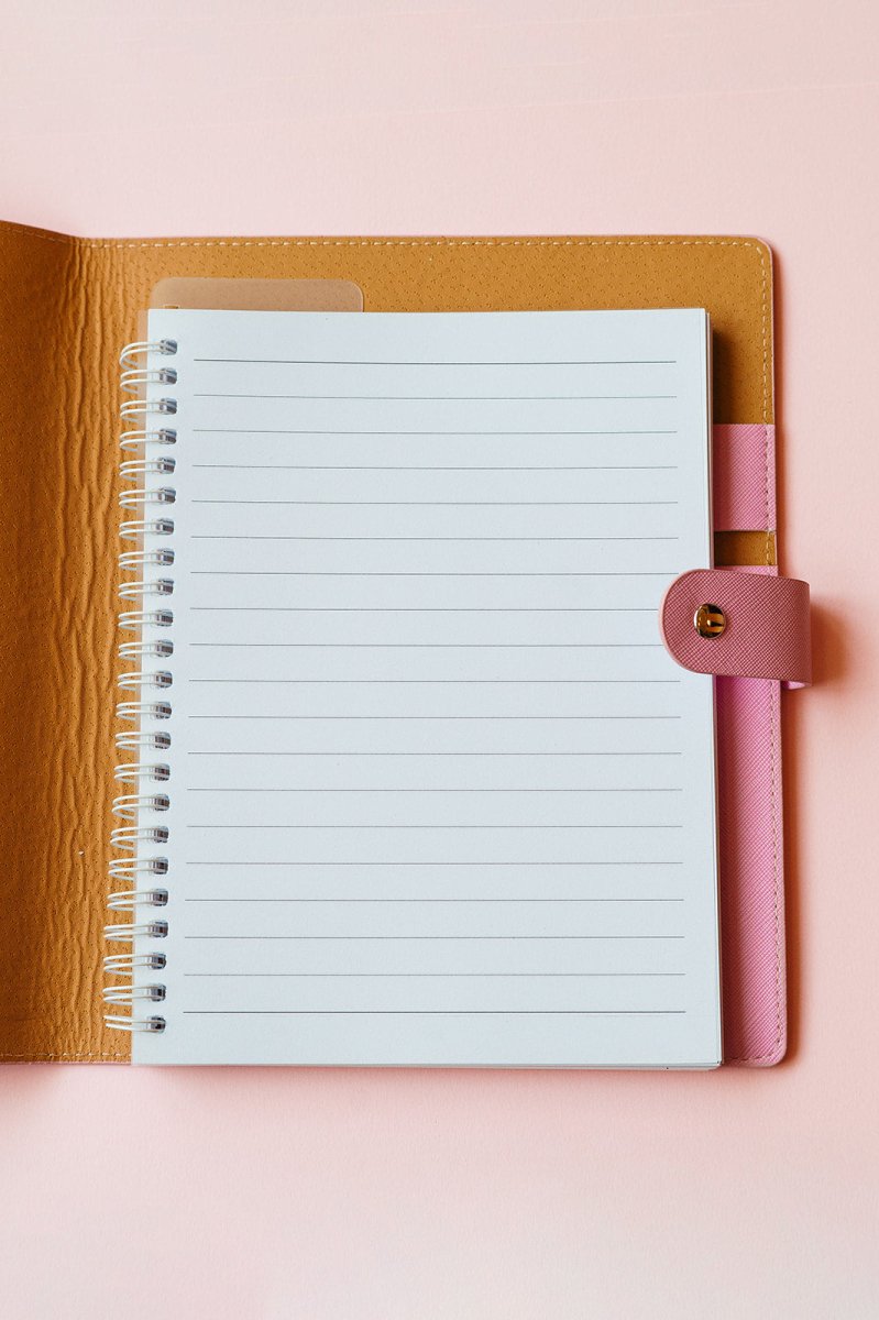 Patched Notebook - Smiley/Rainbow - GYTO Collective - Get Your Teach On