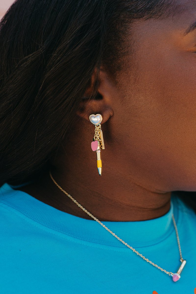Pencil Charm Earrings - Shop GYTO - Get Your Teach On
