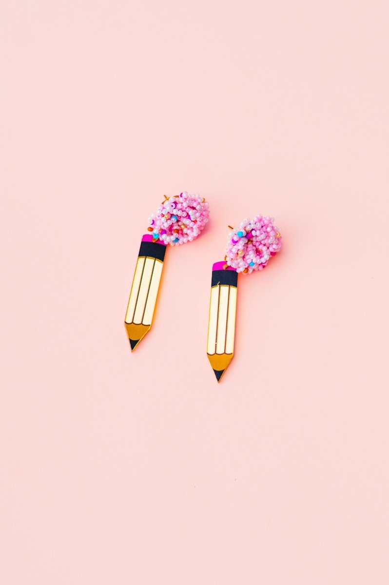 Pencil Earrings - Shop GYTO - Get Your Teach On