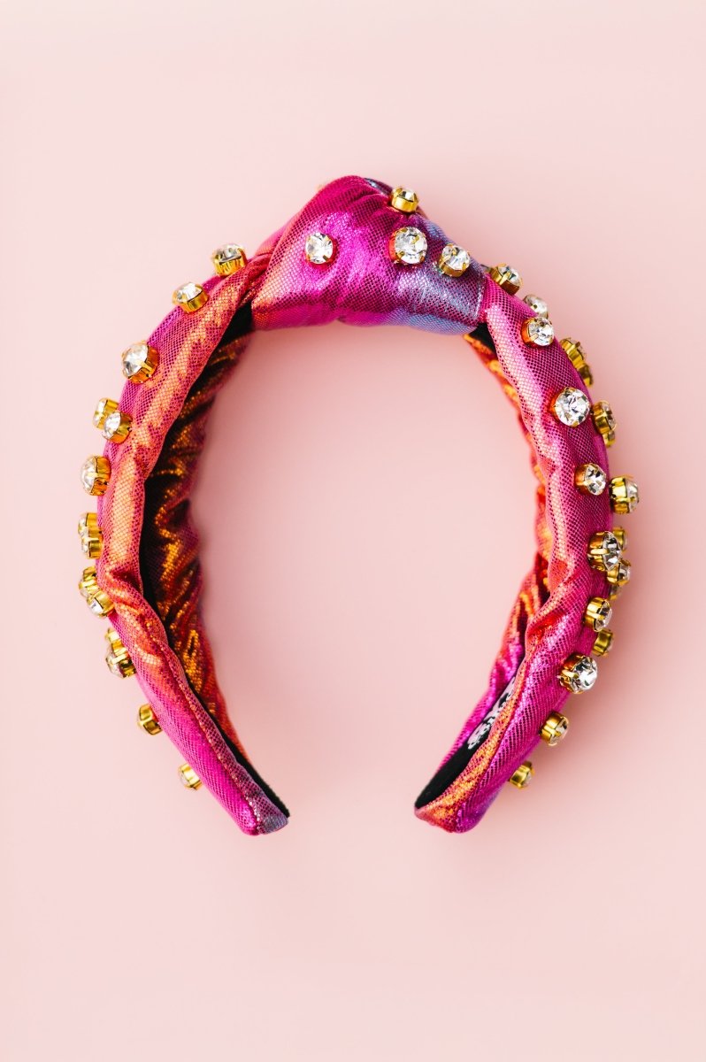 Pink Gradient Rhinestone Headband - Shop GYTO - Get Your Teach On