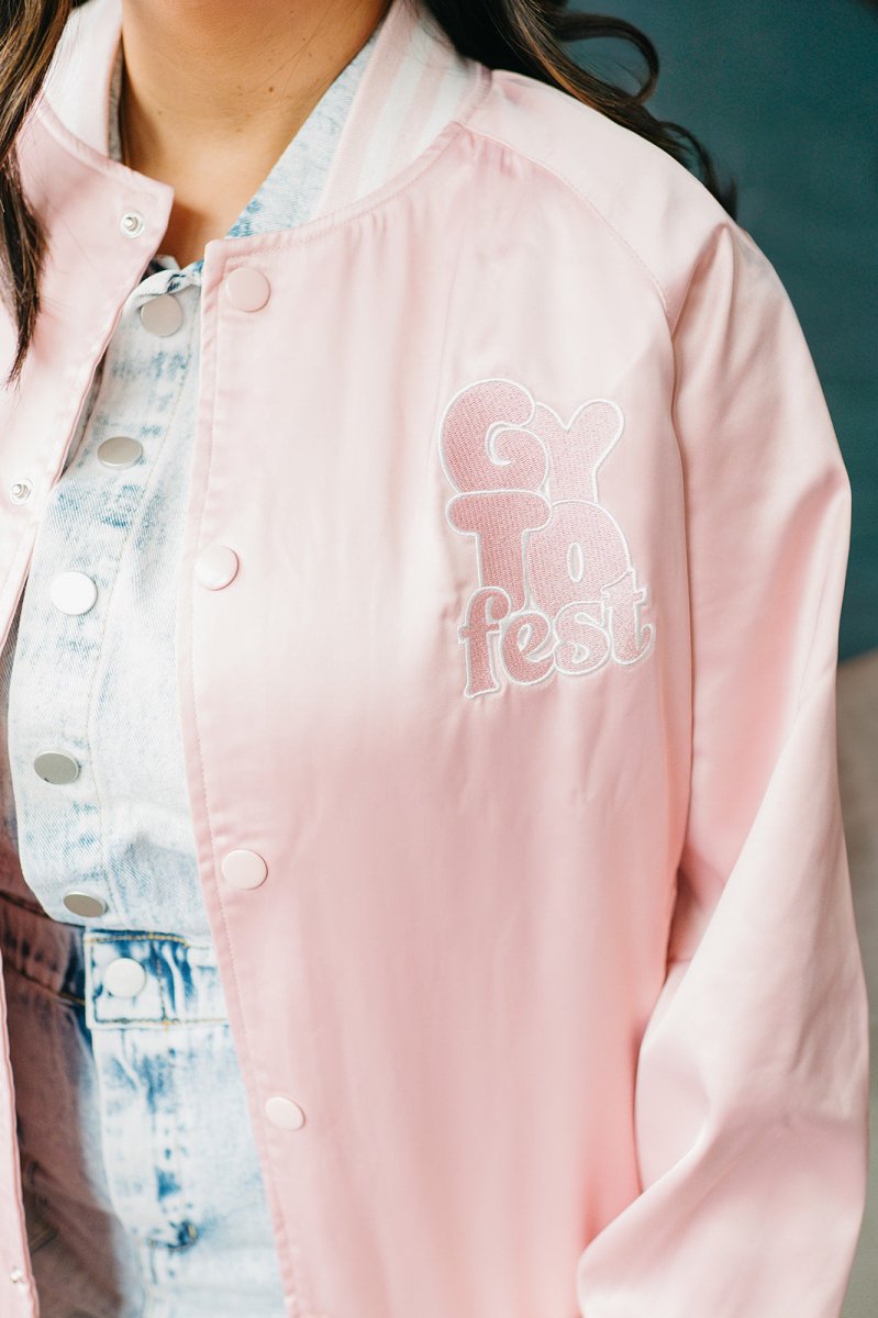 Pink GYTO Fest Bomber - GYTO Collective - Get Your Teach On