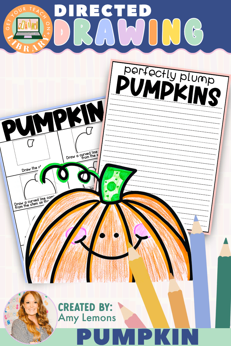 Pumpkin Directed Drawing & Fall Writing Activity - Shop GYTO - Get Your Teach On