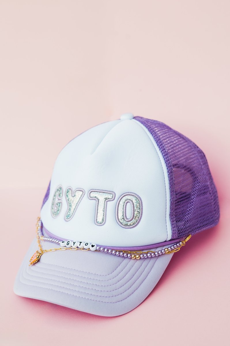 Purple GYTO Beaded Hat - GYTO Collective - Get Your Teach On