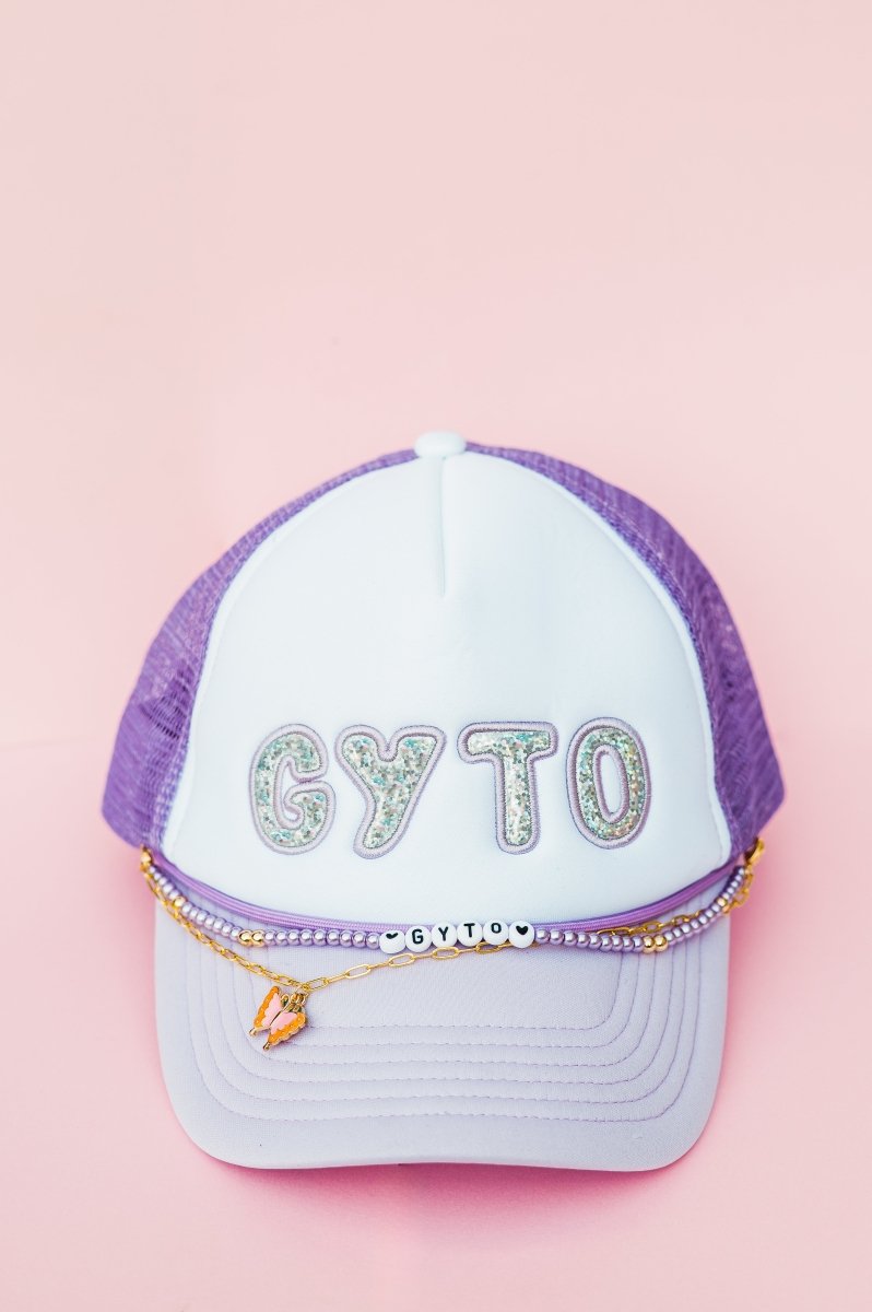 Purple GYTO Beaded Hat - GYTO Collective - Get Your Teach On