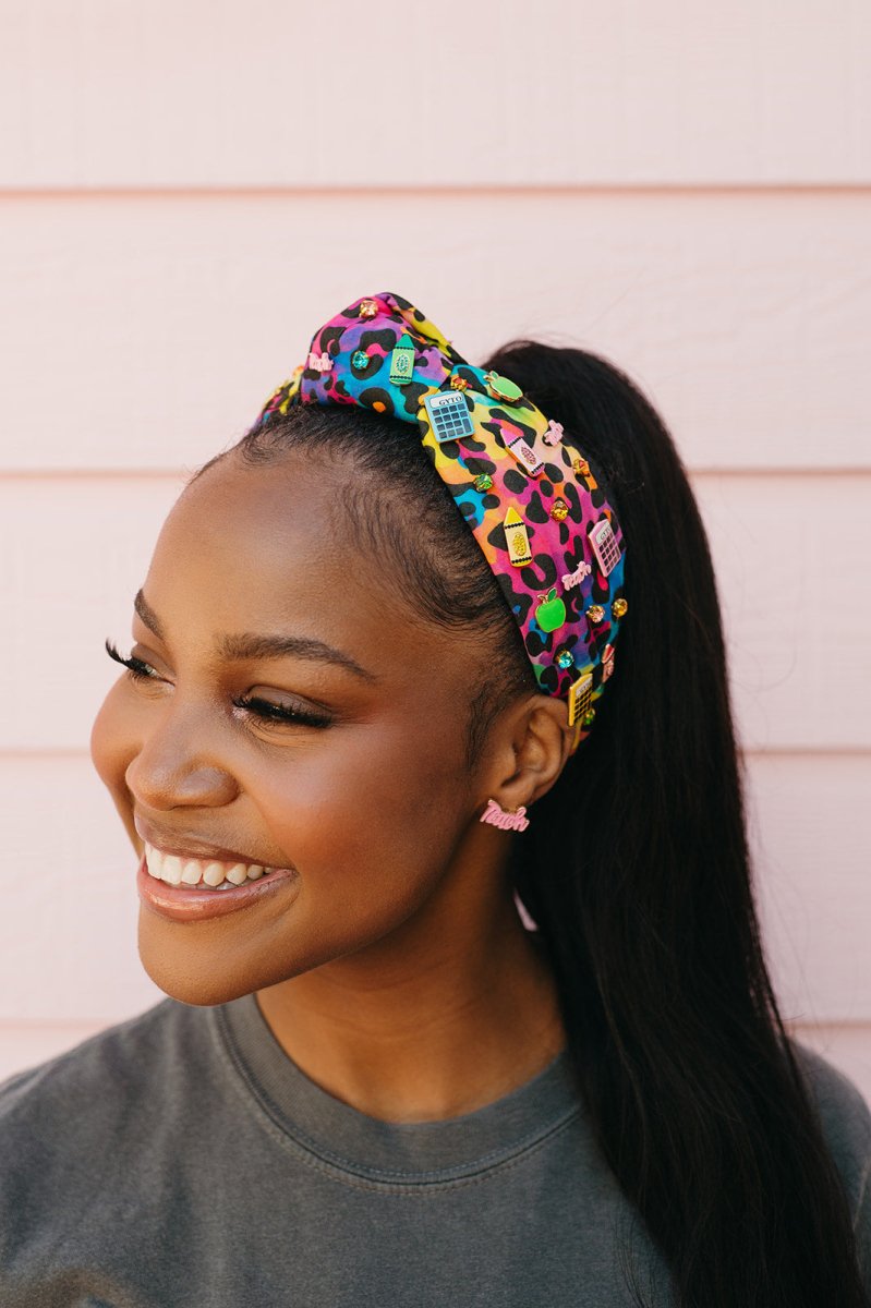 Rainbow Leopard Headband - Shop GYTO - Get Your Teach On
