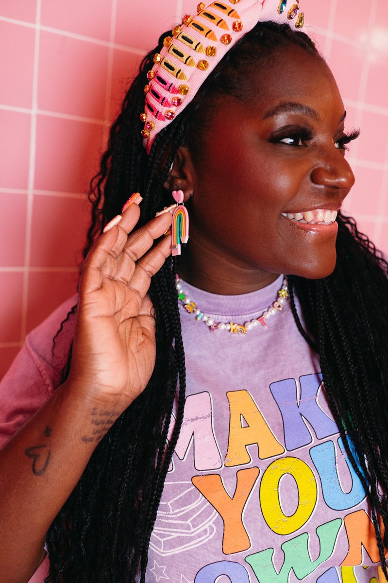 Rainbow Pencil Earrings - Shop GYTO - Get Your Teach On