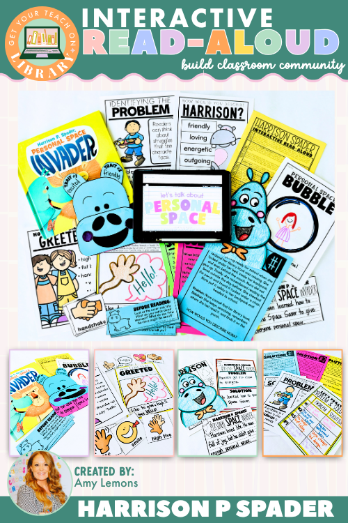 Reading Comprehension and Classroom Community: Harrison P Spader, Personal Space Invader - Shop GYTO - Get Your Teach On