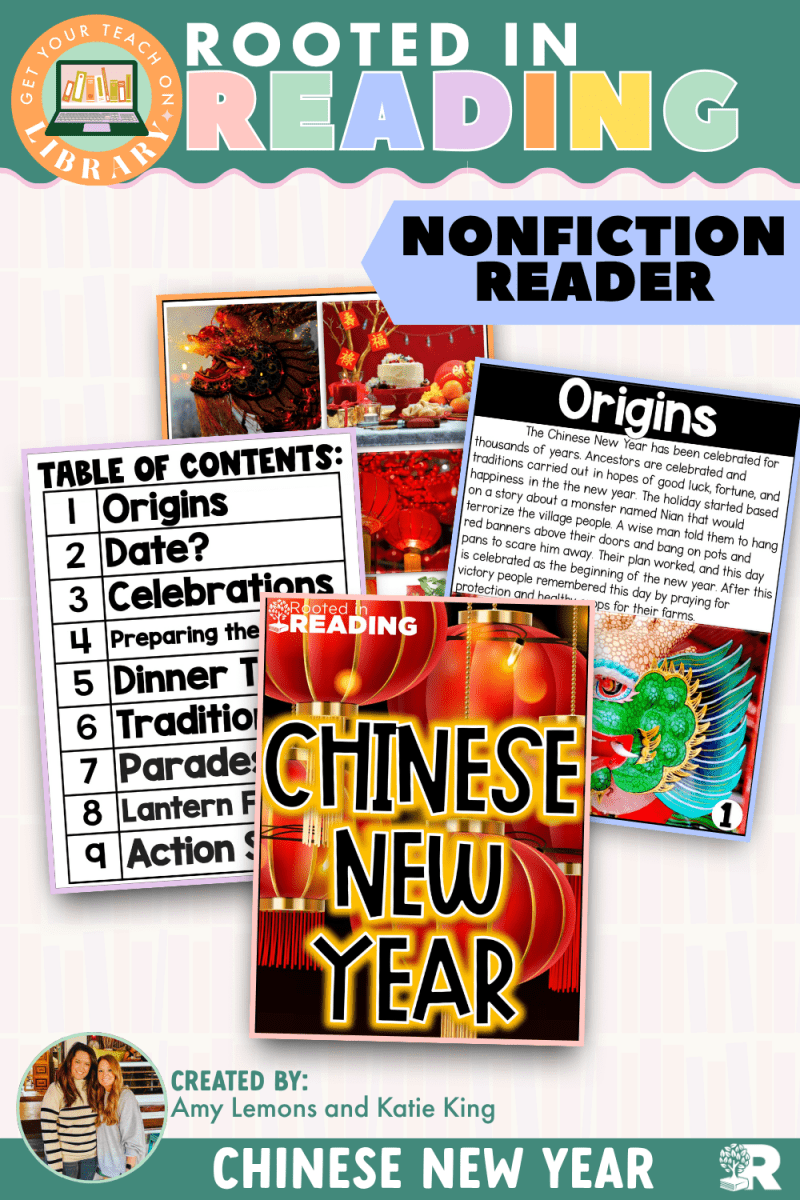 Rooted in Reading Nonfiction Reader: Chinese New Year (Version A) - Shop GYTO - Get Your Teach On