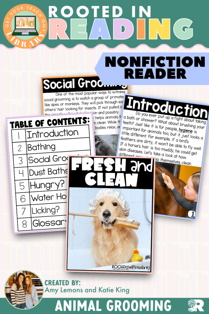 Rooted in Reading Nonfiction Reader: Fresh and Clean - Shop GYTO - Get Your Teach On