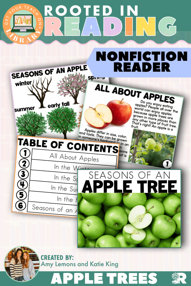 Rooted in Reading Nonfiction Reader: Seasons of a Apple Tree - Shop GYTO - Get Your Teach On