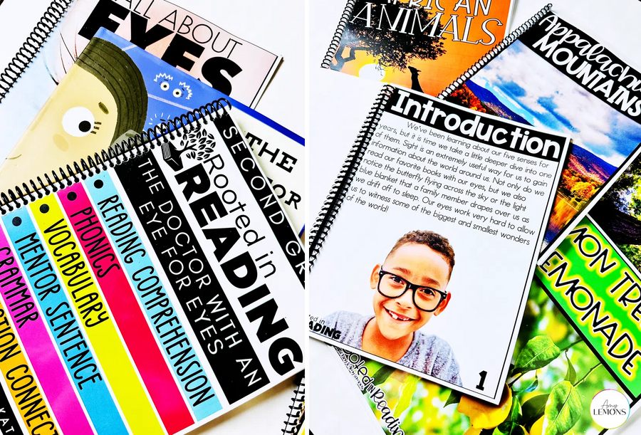 Rooted in Reading sample weeks of K–3 read-aloud lessons