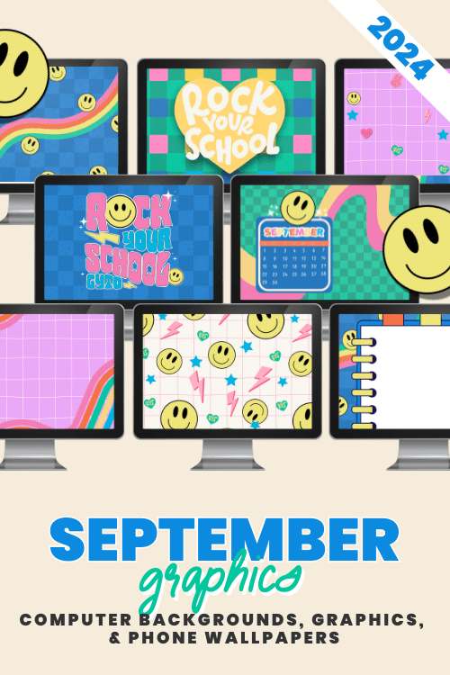 September Classroom Graphics Collection (2024) - Shop GYTO - Get Your Teach On