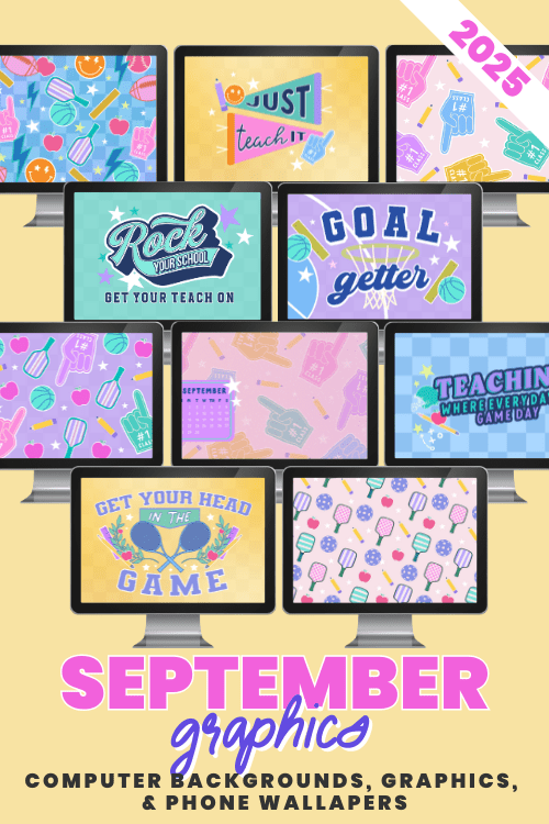 September + Rock Your School Classroom Graphics Collection (2025) - GYTO Collective - Get Your Teach On