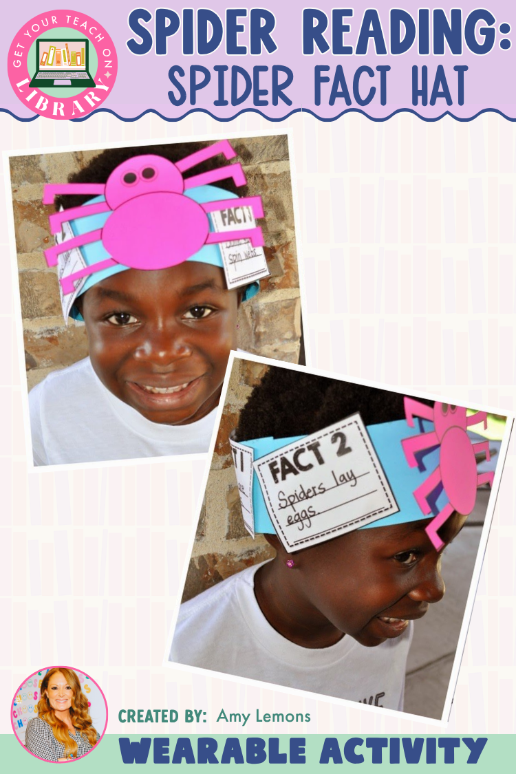 Spider Fact Hat | Spider Research Wearable Activity