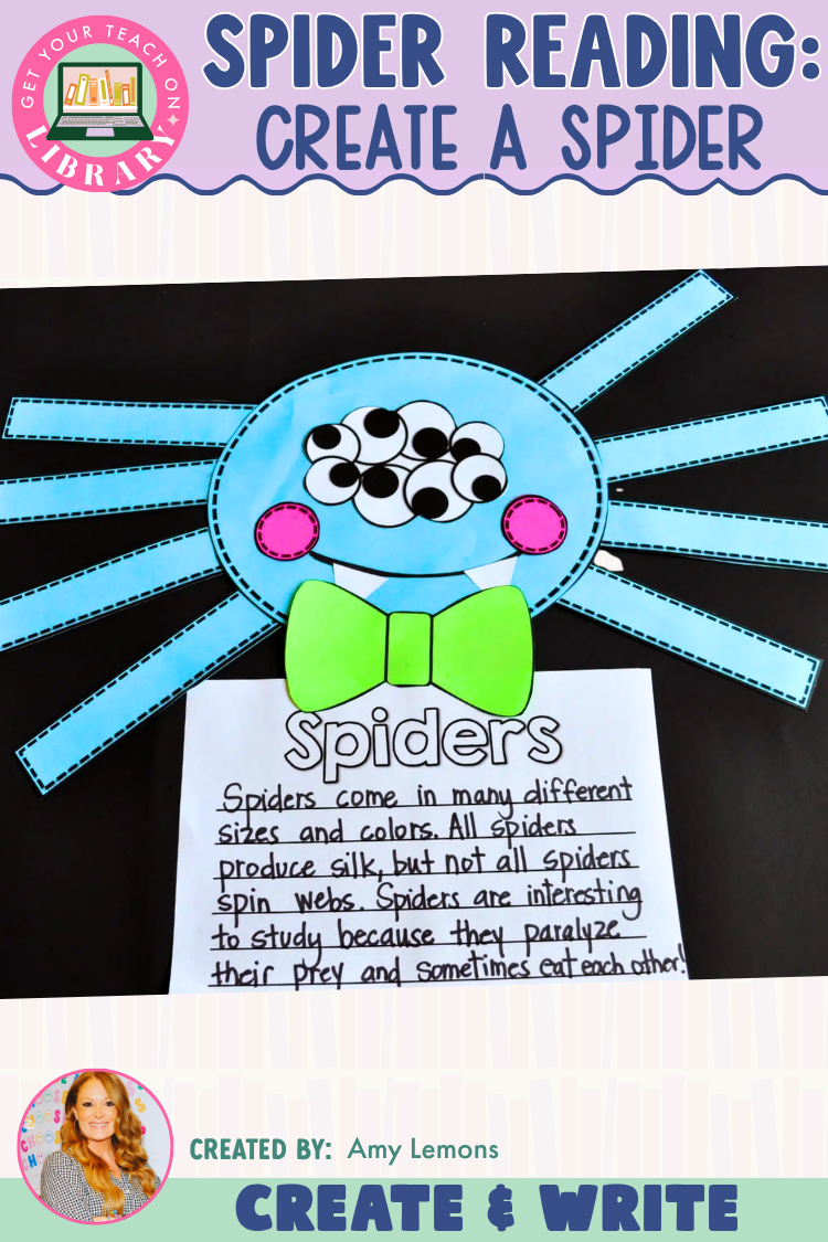 Spider Craft & Informational Writing Activity