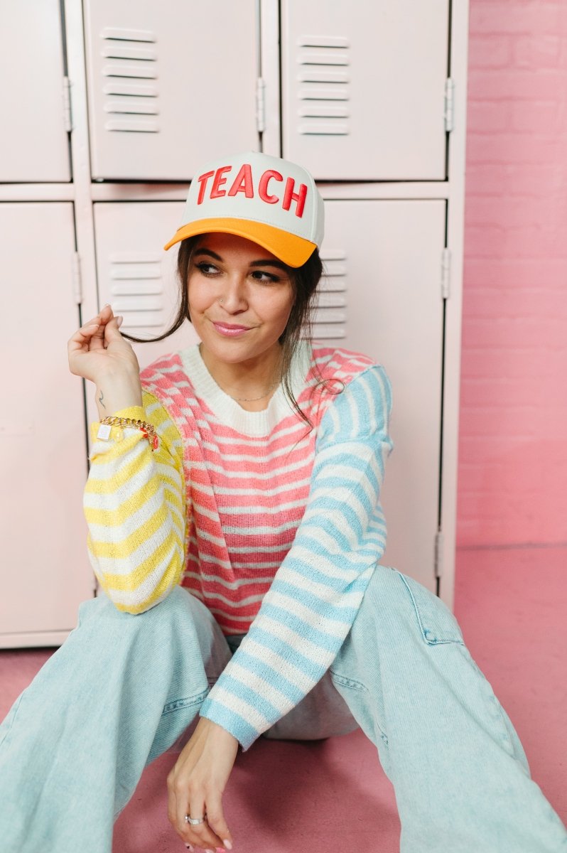 Teach Orange Hat - Shop GYTO - Get Your Teach On