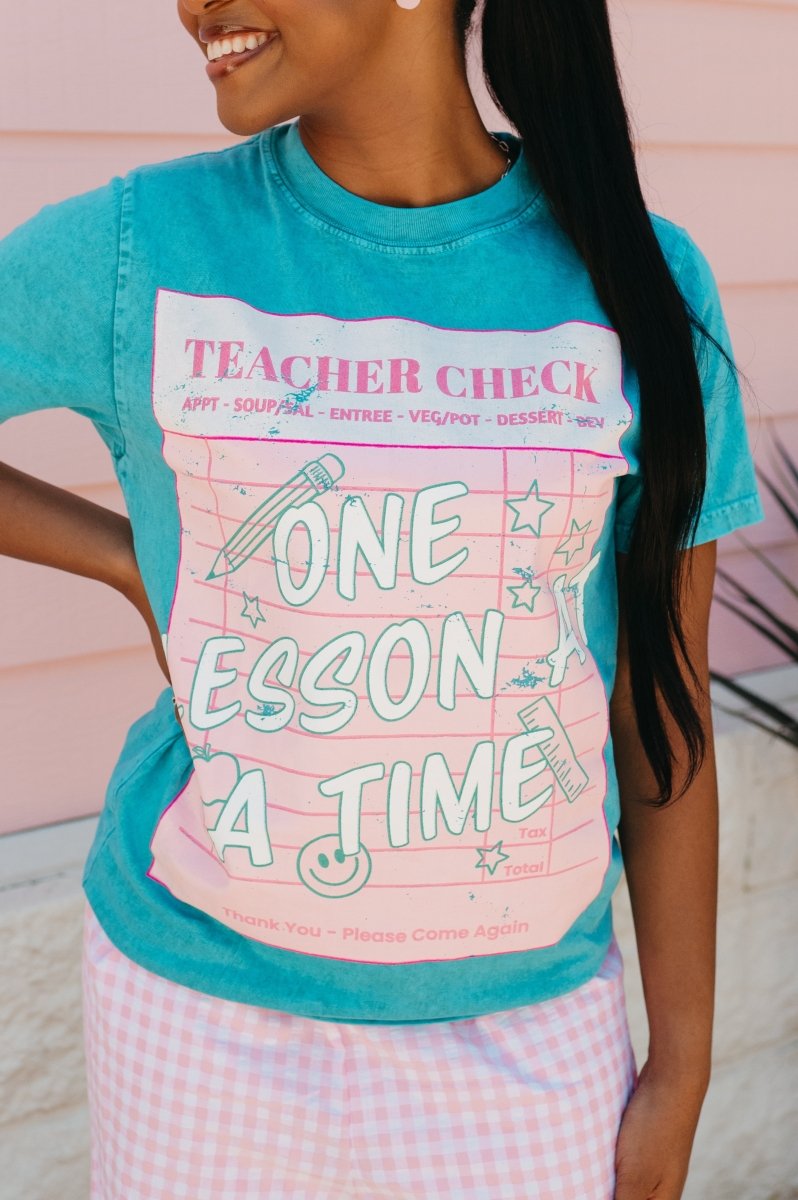 Teacher Guest Check Tee - Shop GYTO - Get Your Teach On
