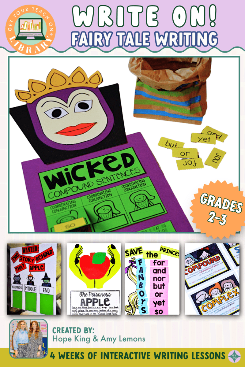 Write On! Fairy Tale & Folktale Writing Unit – printable writing resource by Hope King, Amy Lemons and Get Your Teach On