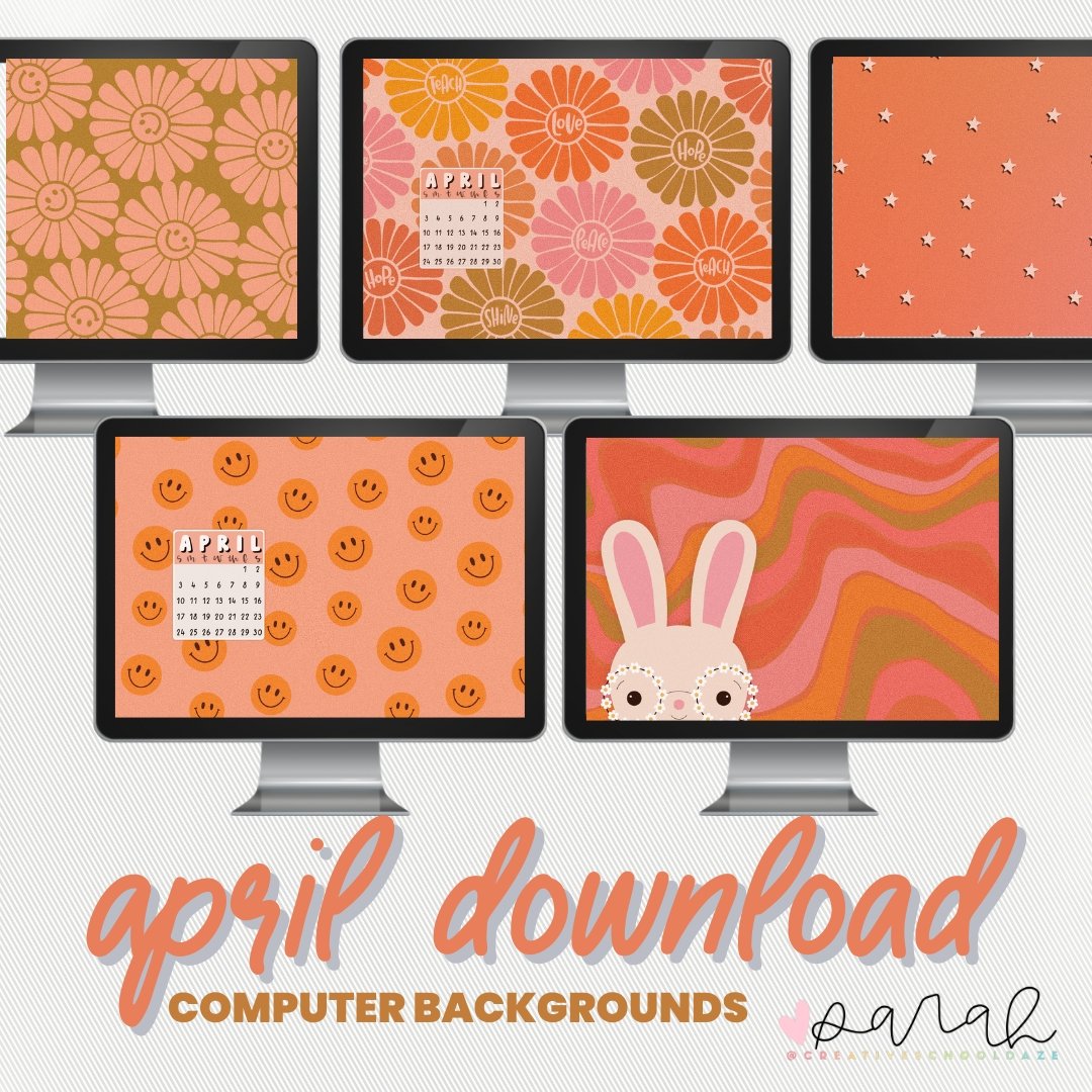 April Backgrounds & Graphics - GYTO Collective - Get Your Teach On