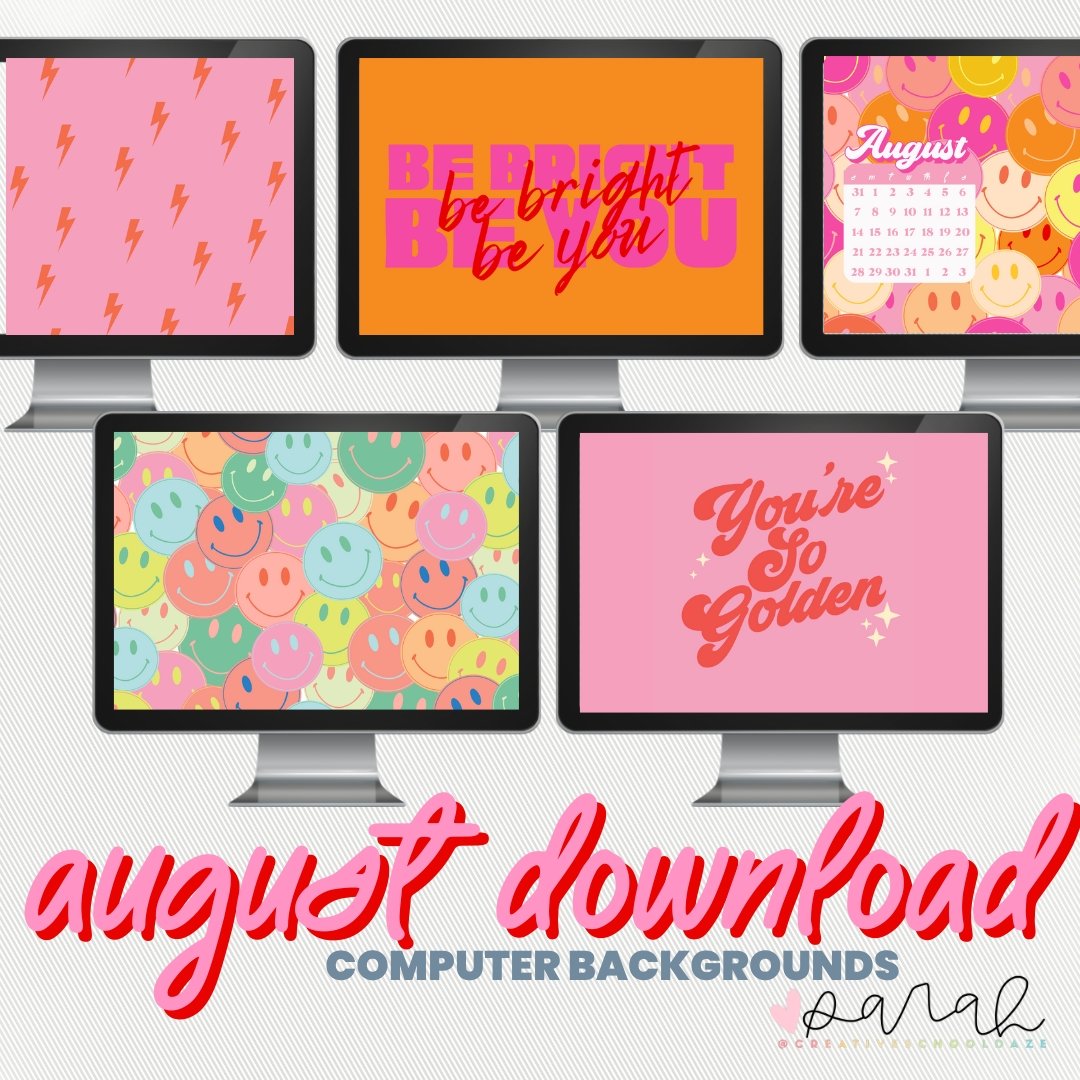 August Backgrounds & Graphics - GYTO Collective - Get Your Teach On