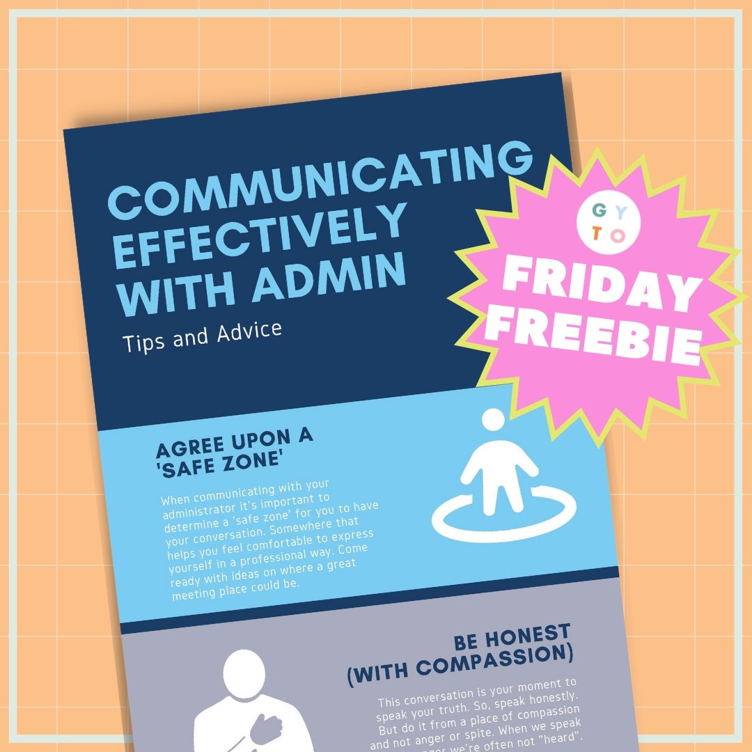 Communicating Effectively with Admin