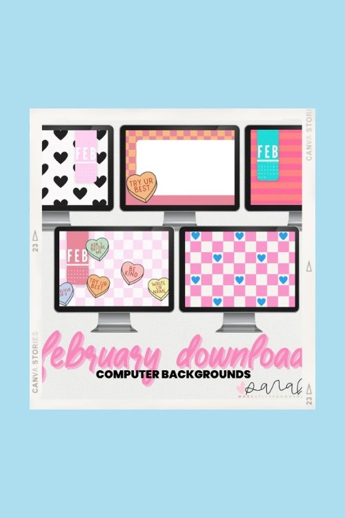 February 2023 Backgrounds & Graphics - GYTO Collective - Get Your Teach On