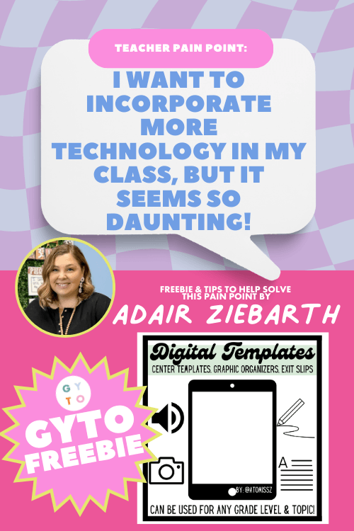Free Technology Integration Resource - GYTO Collective - Get Your Teach On