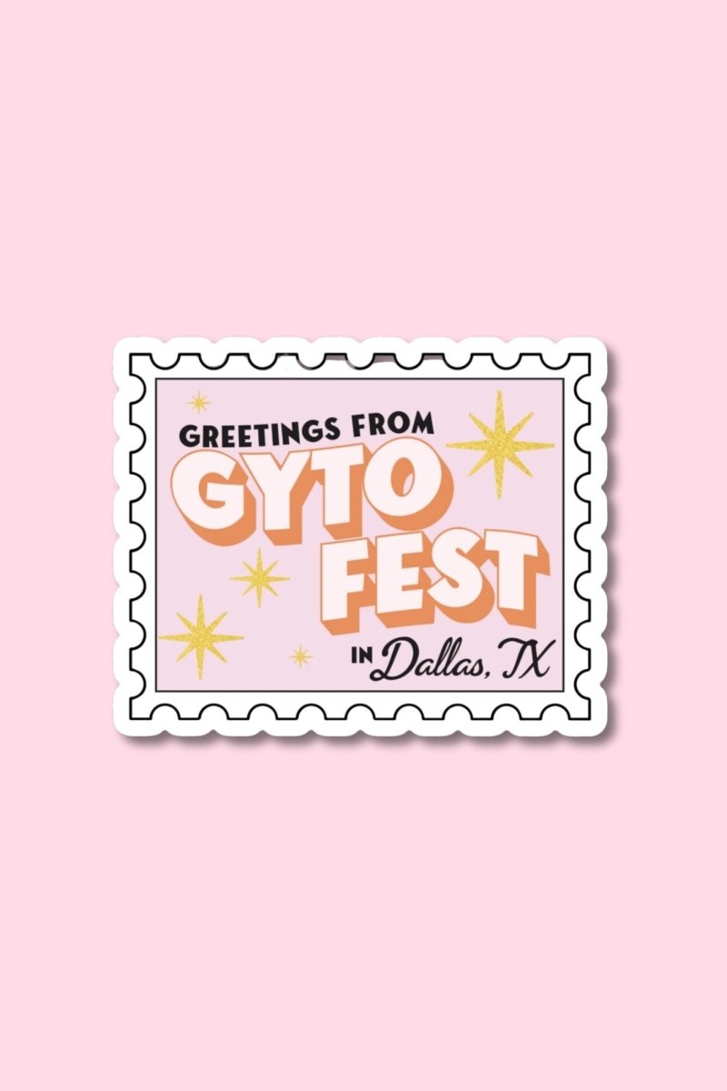 Greetings from GYTO Fest Sticker - GYTO Collective - Get Your Teach On