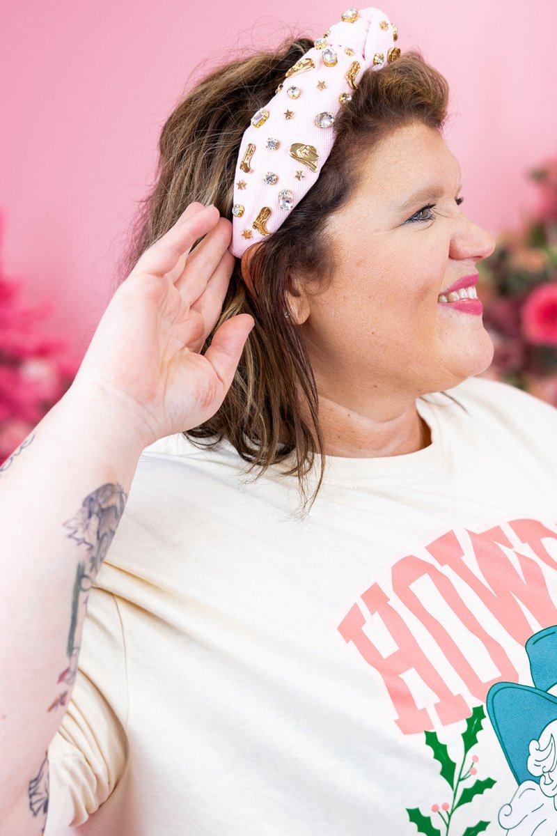 Howdy Holidays Bejeweled Headband - GYTO Collective - Get Your Teach On