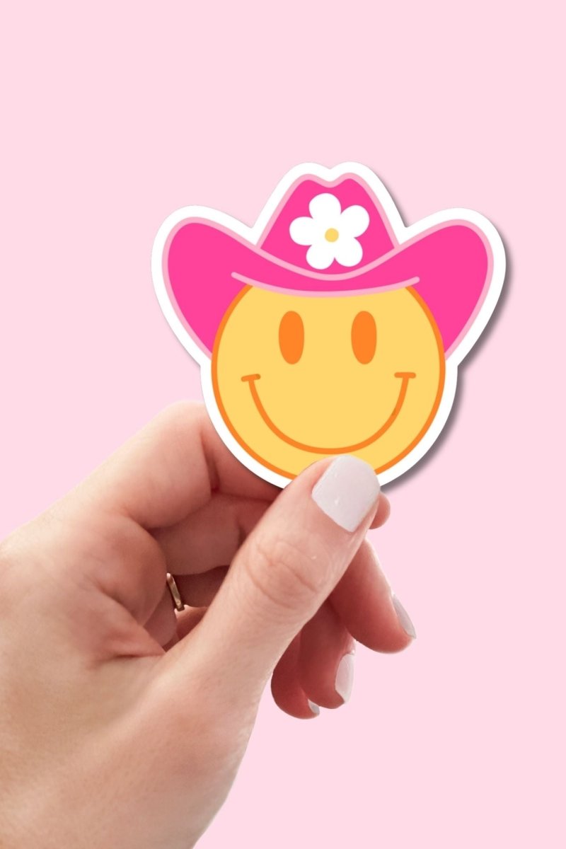 Howdy Smiley Sticker - GYTO Collective - Get Your Teach On