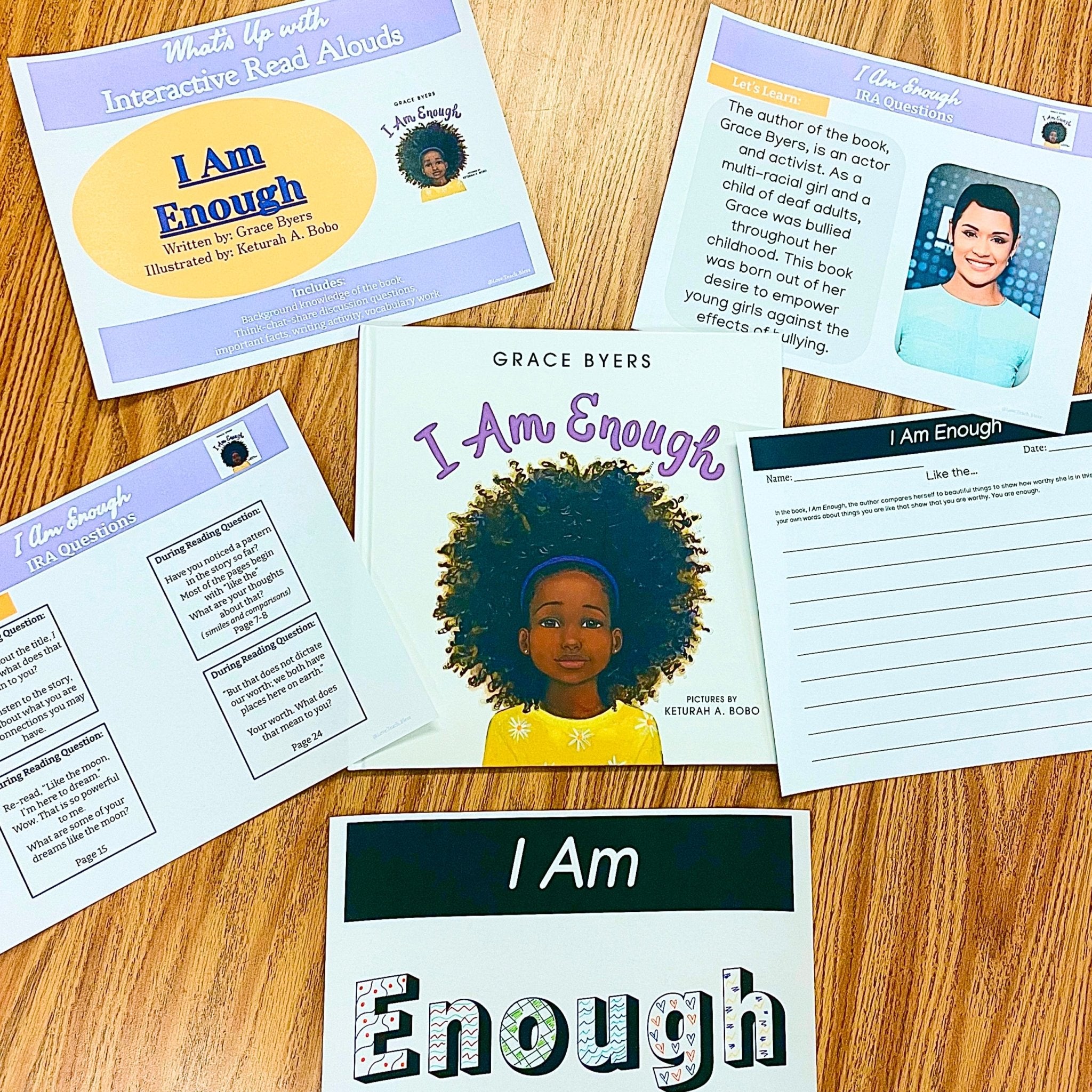 I Am Enough Interactive Read Aloud