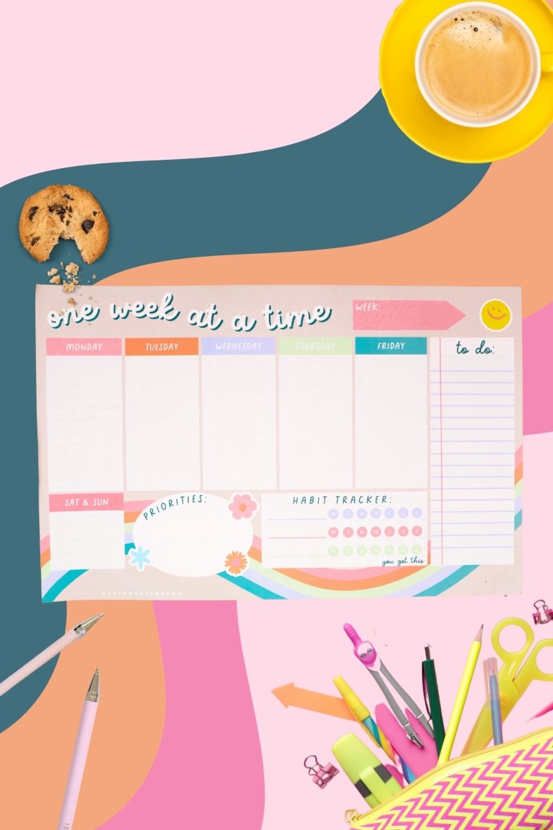 One Week at a Time Desk Calendar - GYTO Collective - Get Your Teach On
