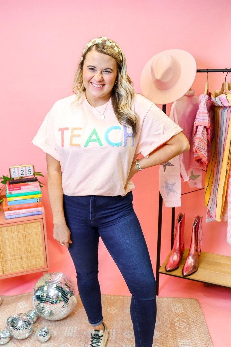 Pink Teach Tee - GYTO Collective - Get Your Teach On