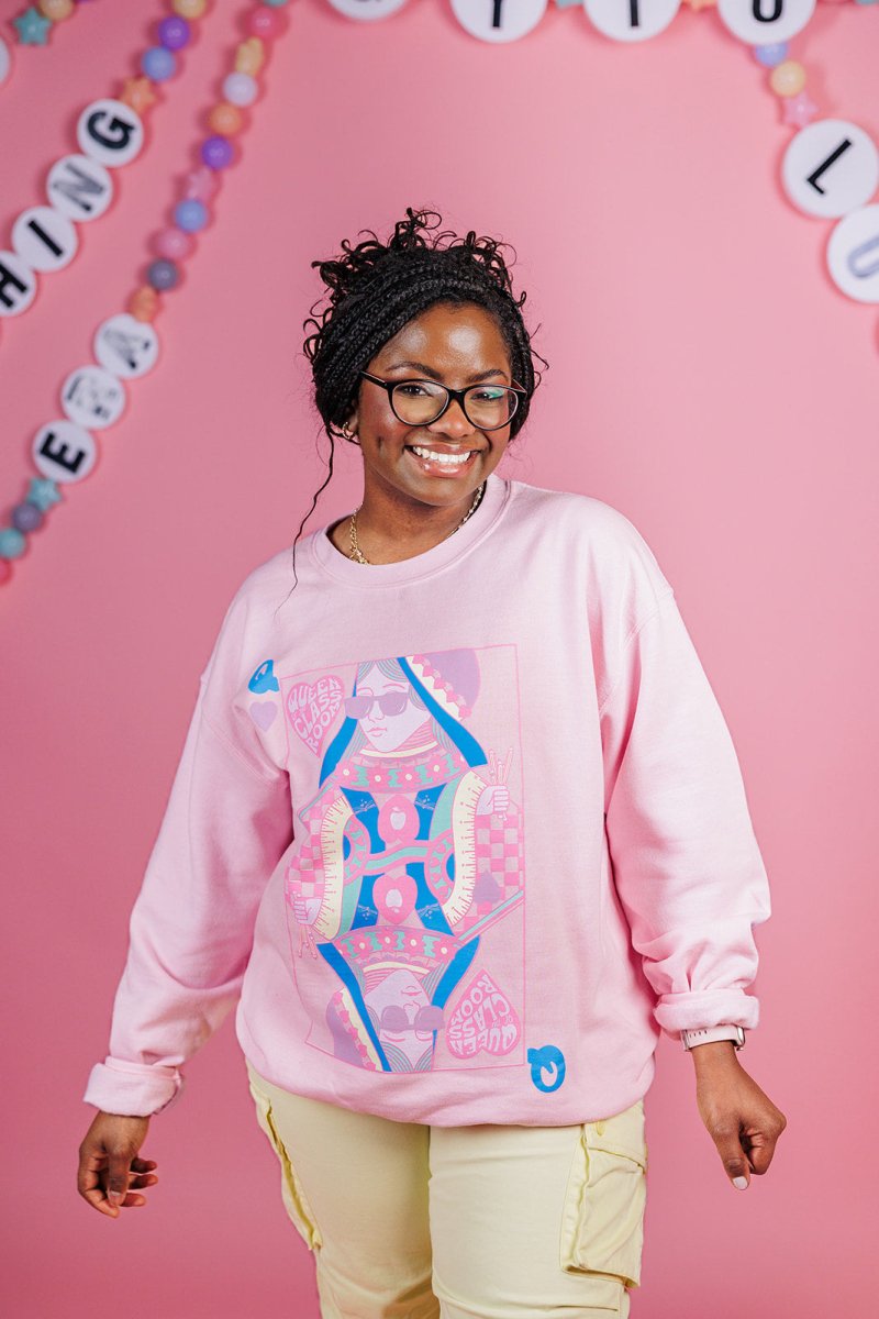 Queen of the Classroom Pastel Sweatshirt - GYTO Collective - Get Your Teach On